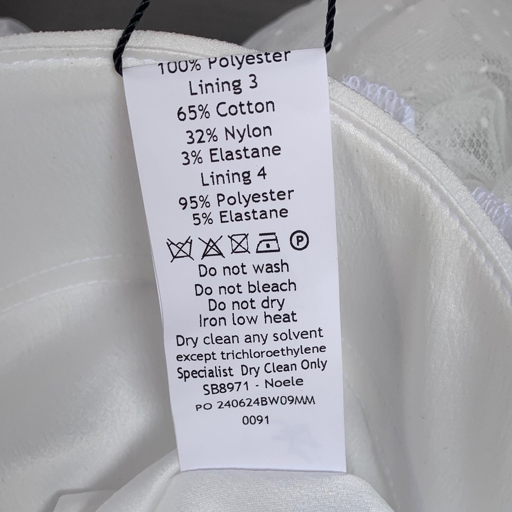 House of CB Noele Bow Strapless Satin Minidress - Picture 7 of 14